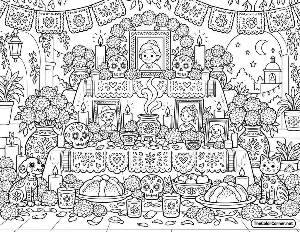 Day Of The Dead Altar