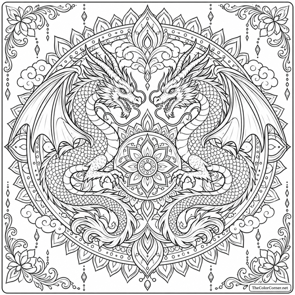 Dragon Mandala
