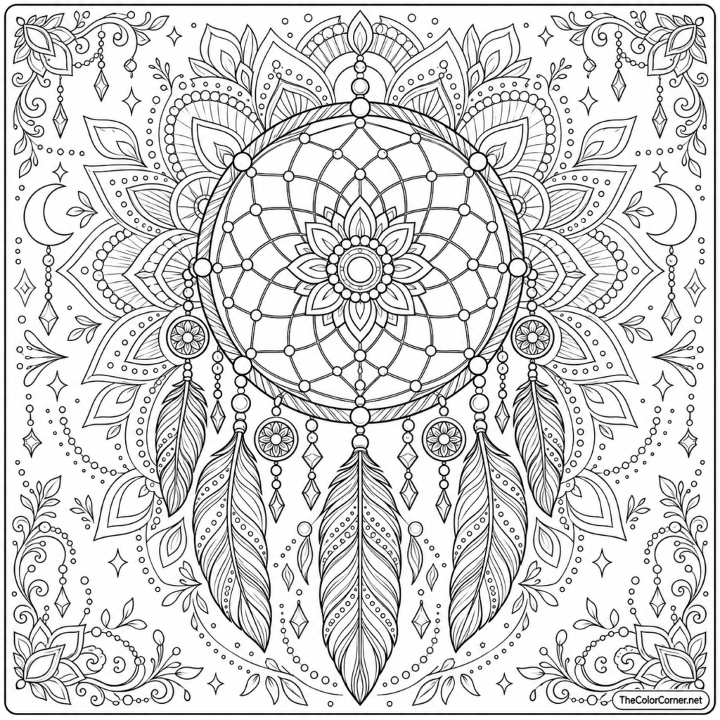 Dreamcatcher Mandala