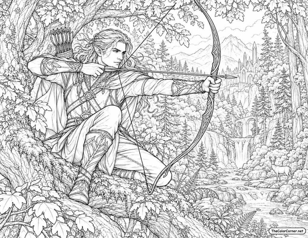 Elf Archer Forest