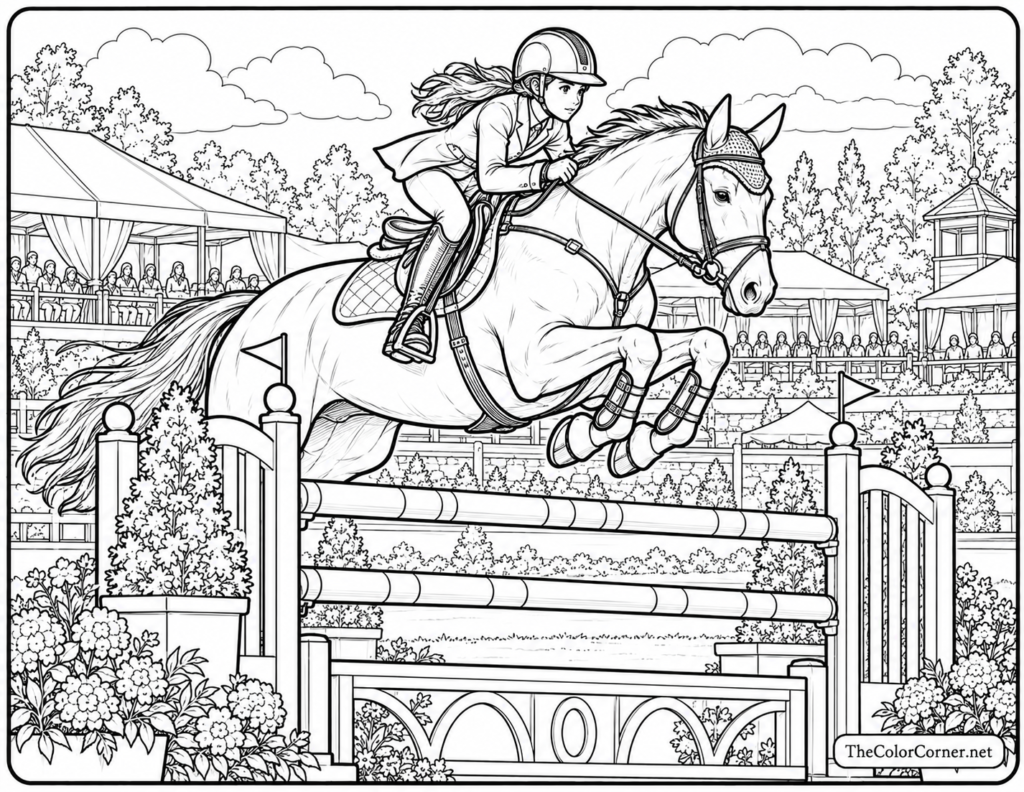 Equestrian Show Jumping