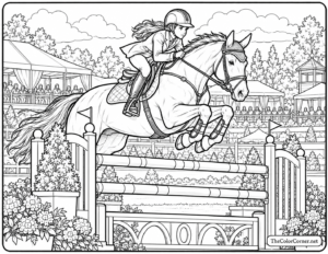 Equestrian Show Jumping