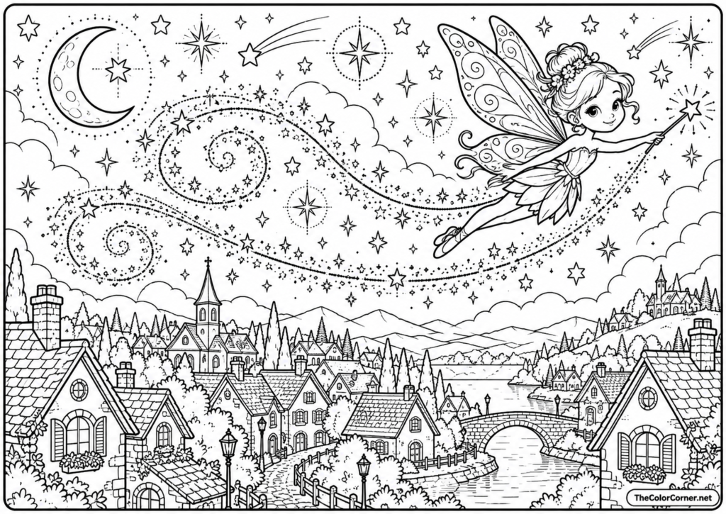 Fairy Dust Trail Across The Sky