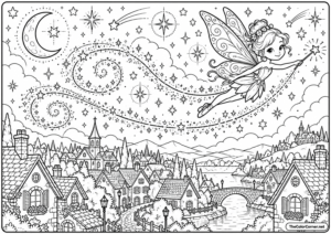 Fairy Dust Trail Across The Sky