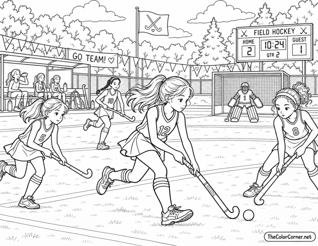 Field Hockey Player