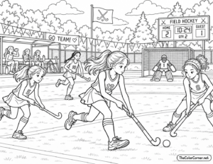 Field Hockey Player
