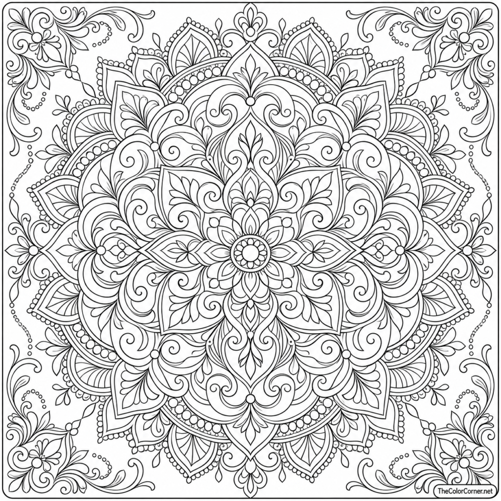 Filigree Mandala
