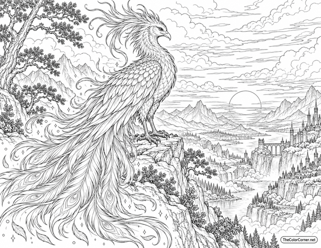 Firebird Glowing Plumage