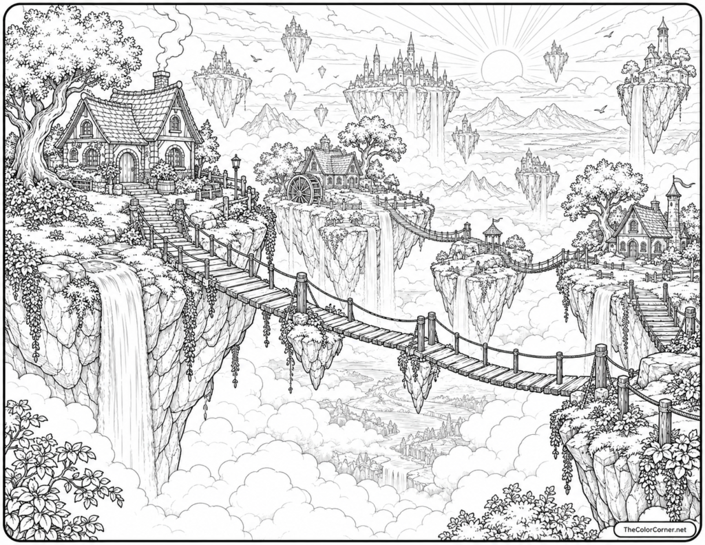 Floating Islands Bridges