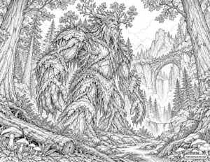 Forest Titan Ancient Roots Moss