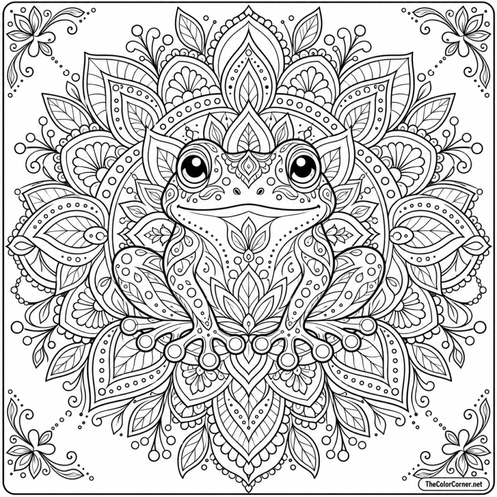 Frog Mandala