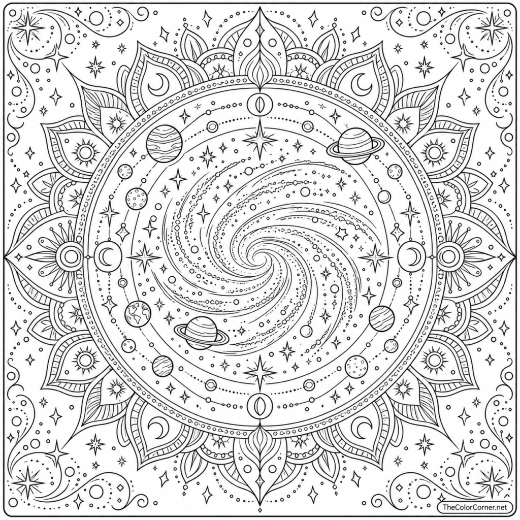 Galaxy Mandala