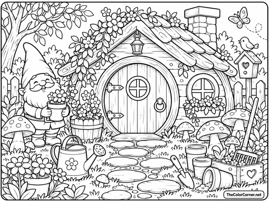 Gnome Garden House