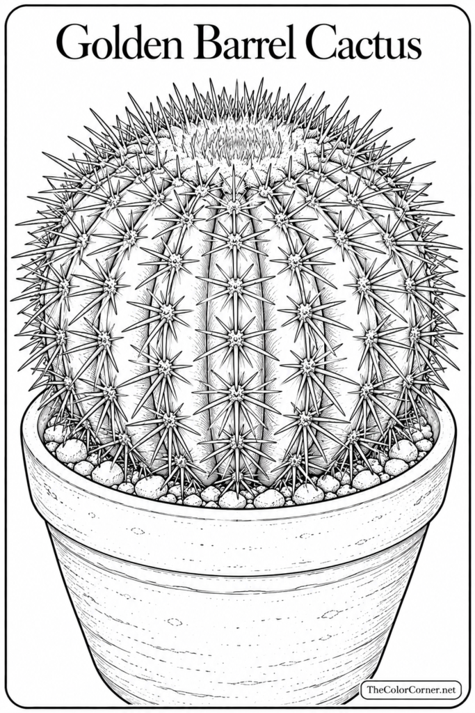 Golden Barrel Cactus