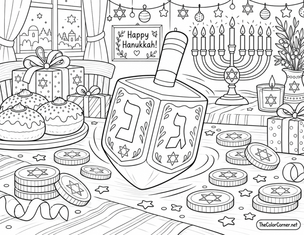 Hanukkah Dreidel Gelt