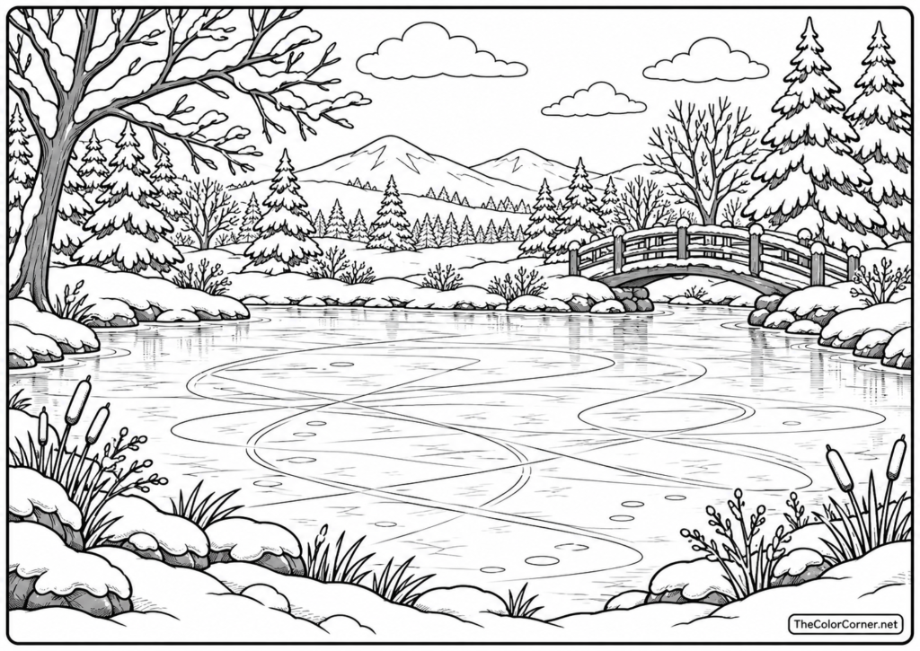 Ice Skating Pond