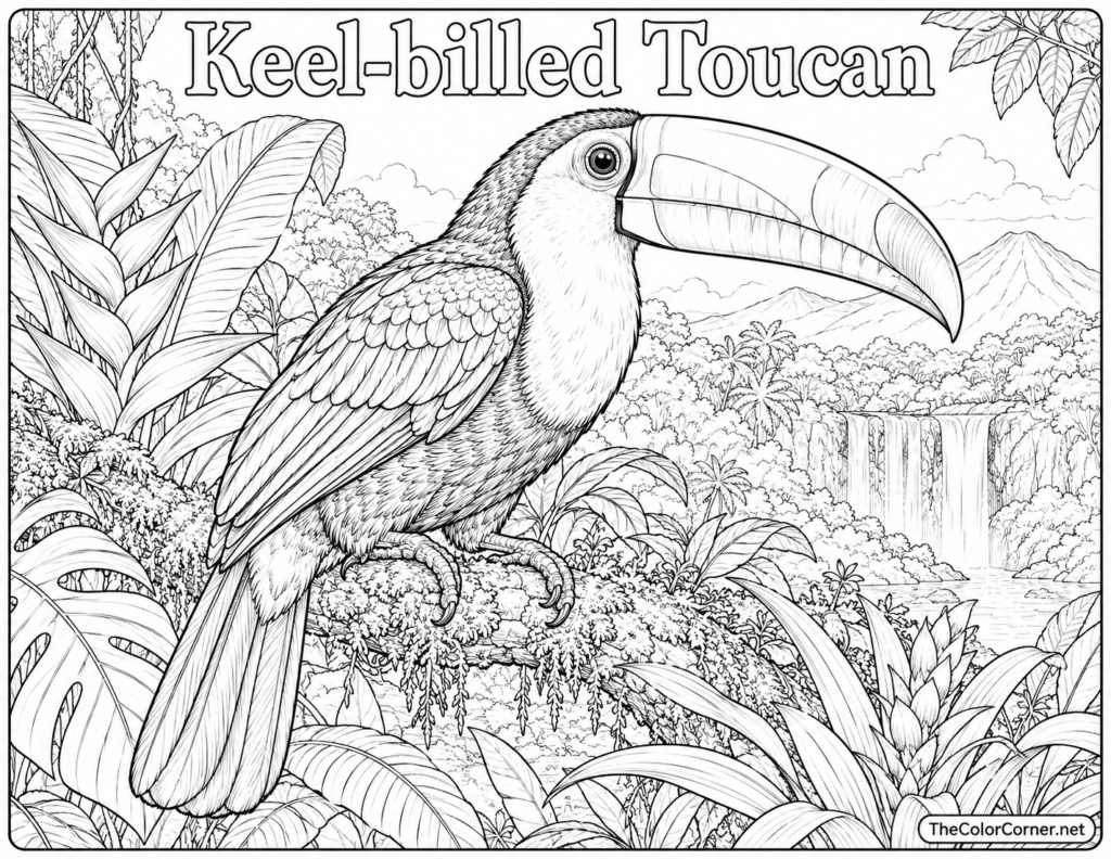 Keel Billed Toucan
