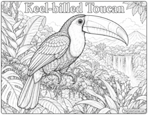 Keel Billed Toucan