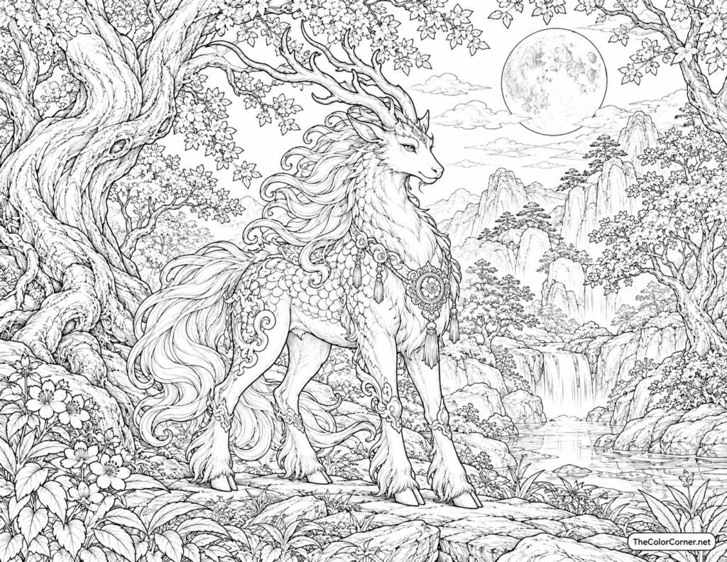 Kirin Moonlit Glade