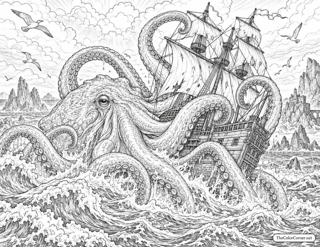 Kraken Galleon