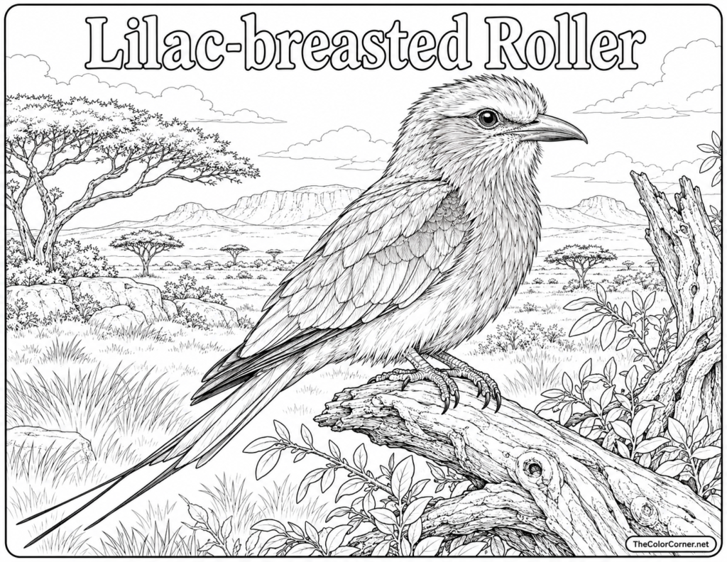 Lilac Breasted Roller
