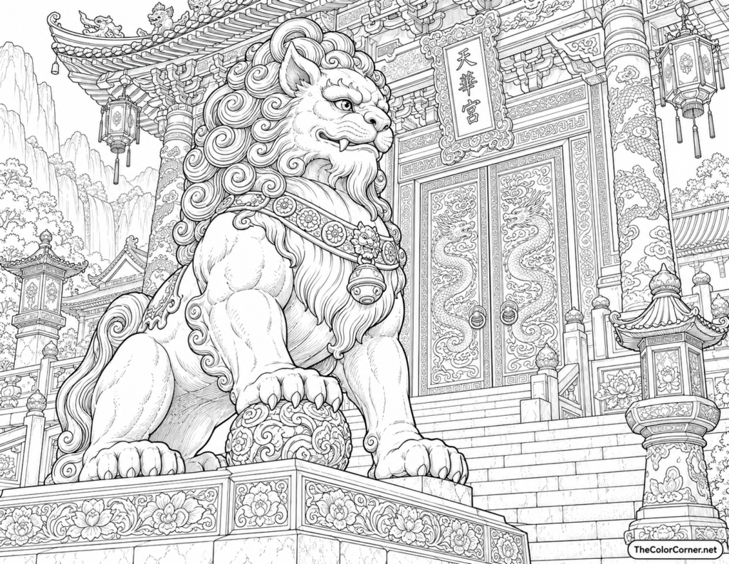 Lion Guardian Temple