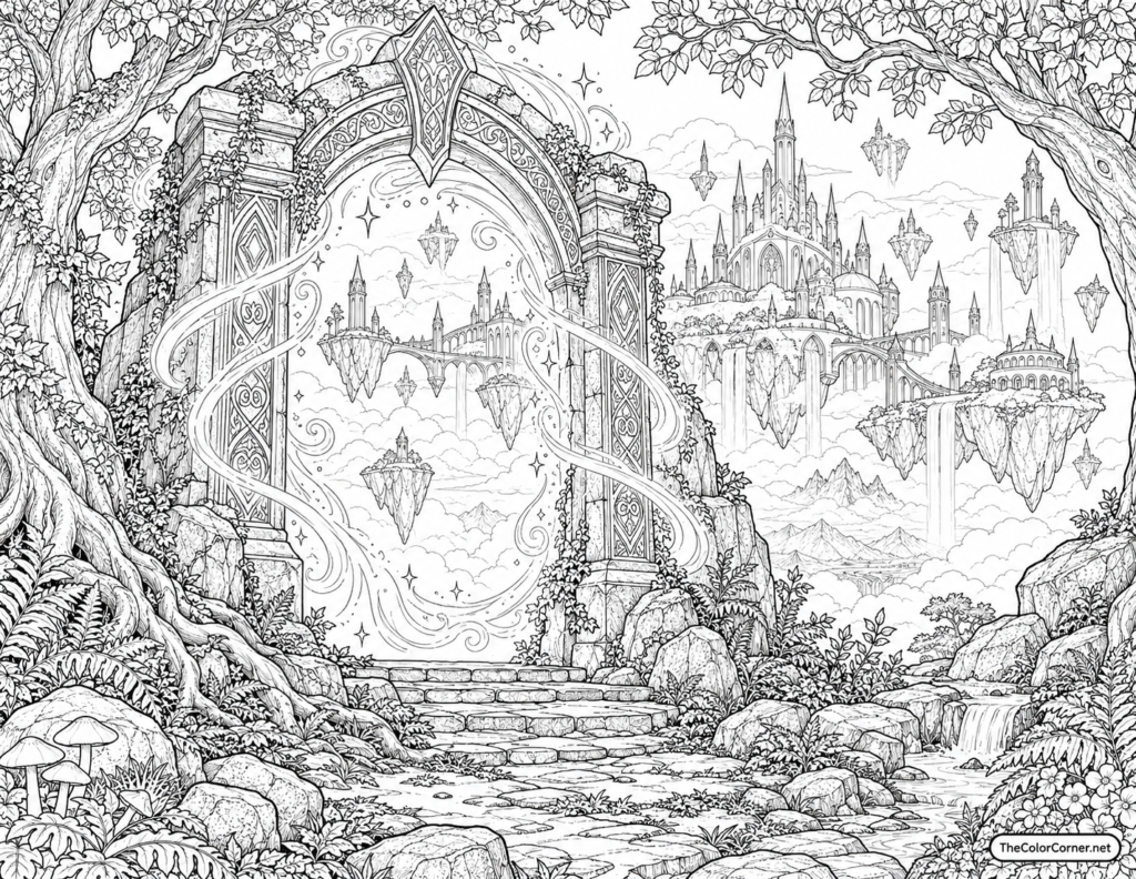 Magic Portal Two Worlds