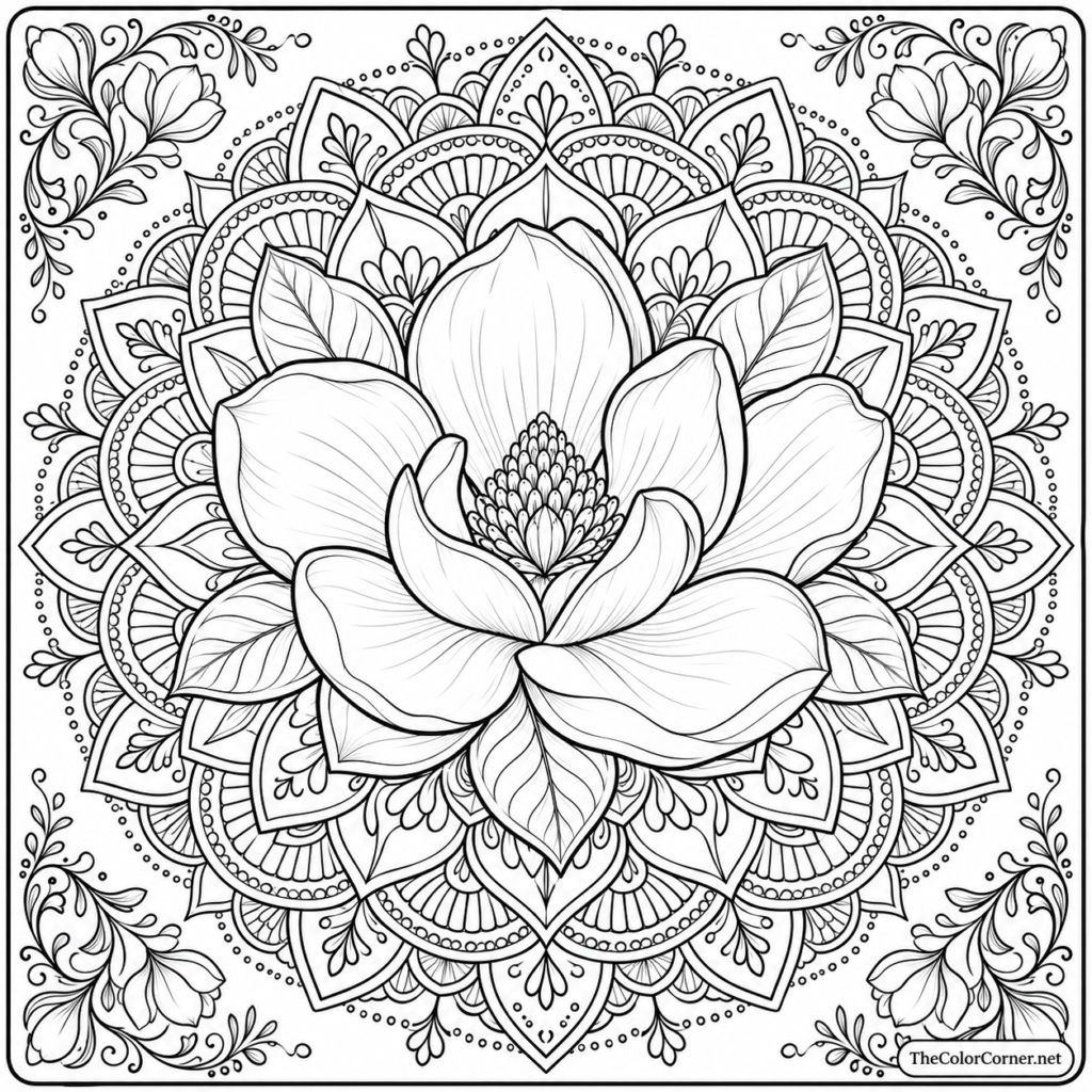 Magnolia Mandala