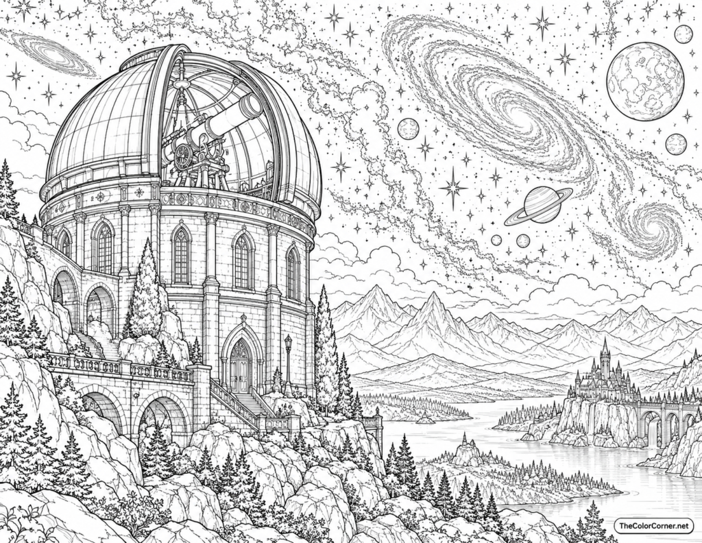 Observatory Tower Telescope