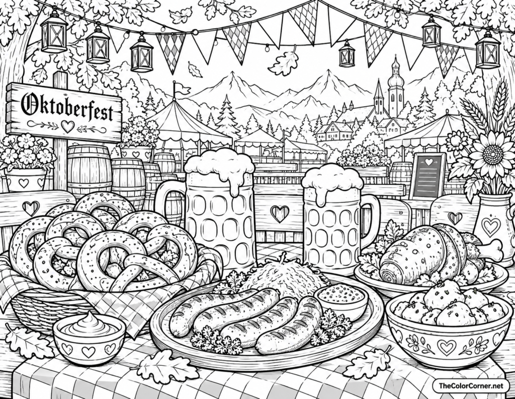 Oktoberfest Table