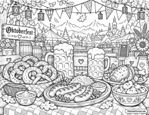 Oktoberfest Table