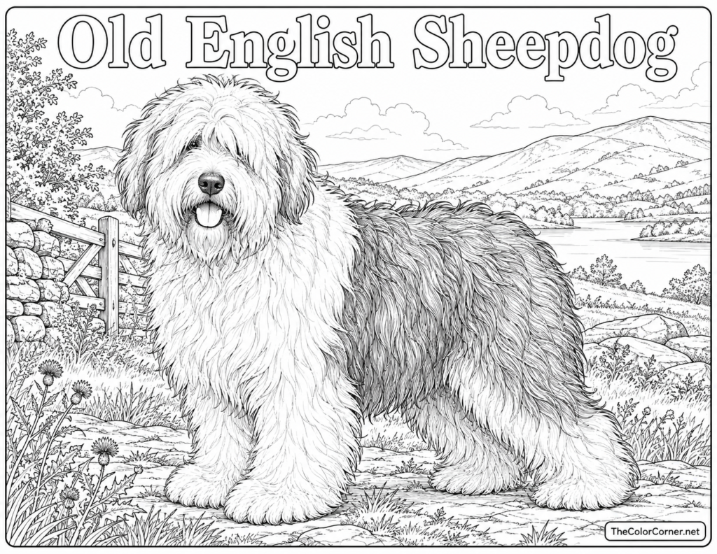 Old English Sheepdog