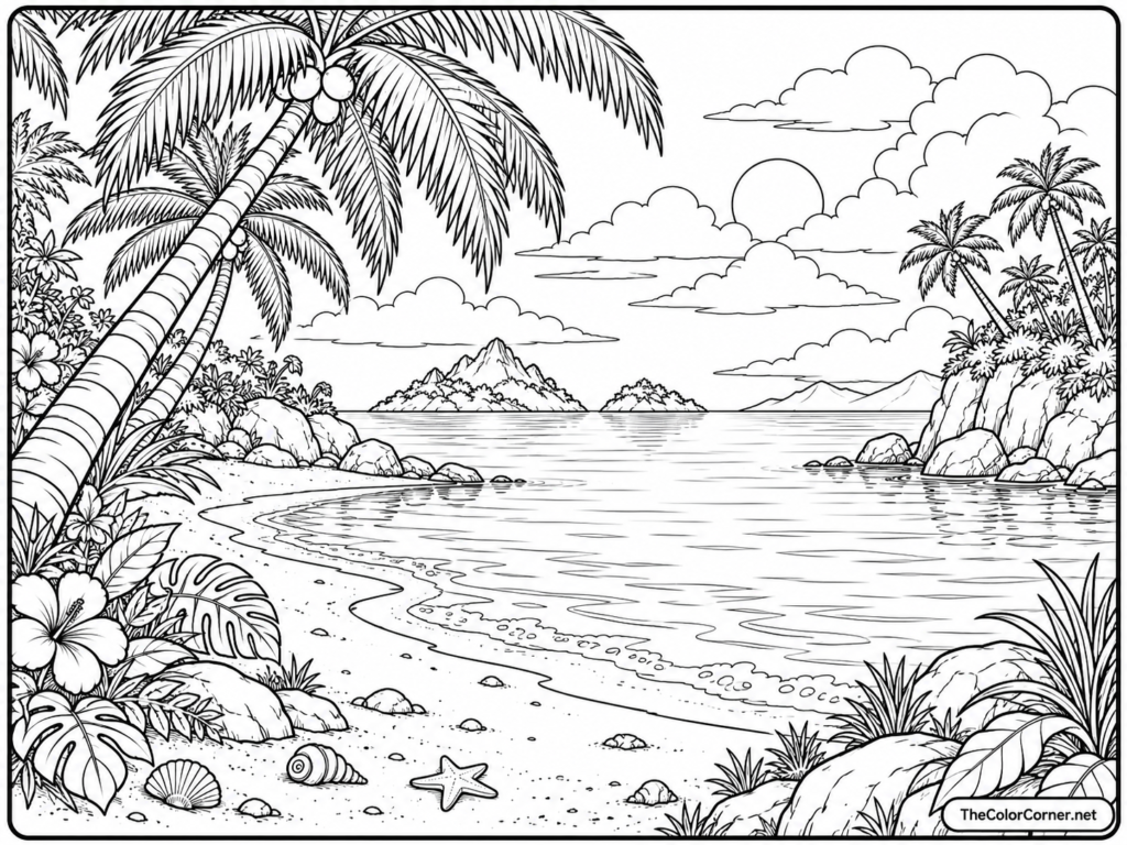 Palm Tree Beach Cove