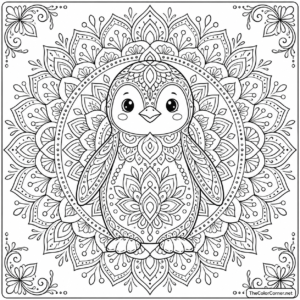 Penguin Mandala