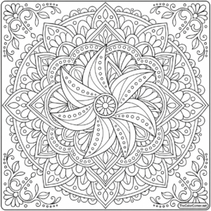 Pinwheel Mandala