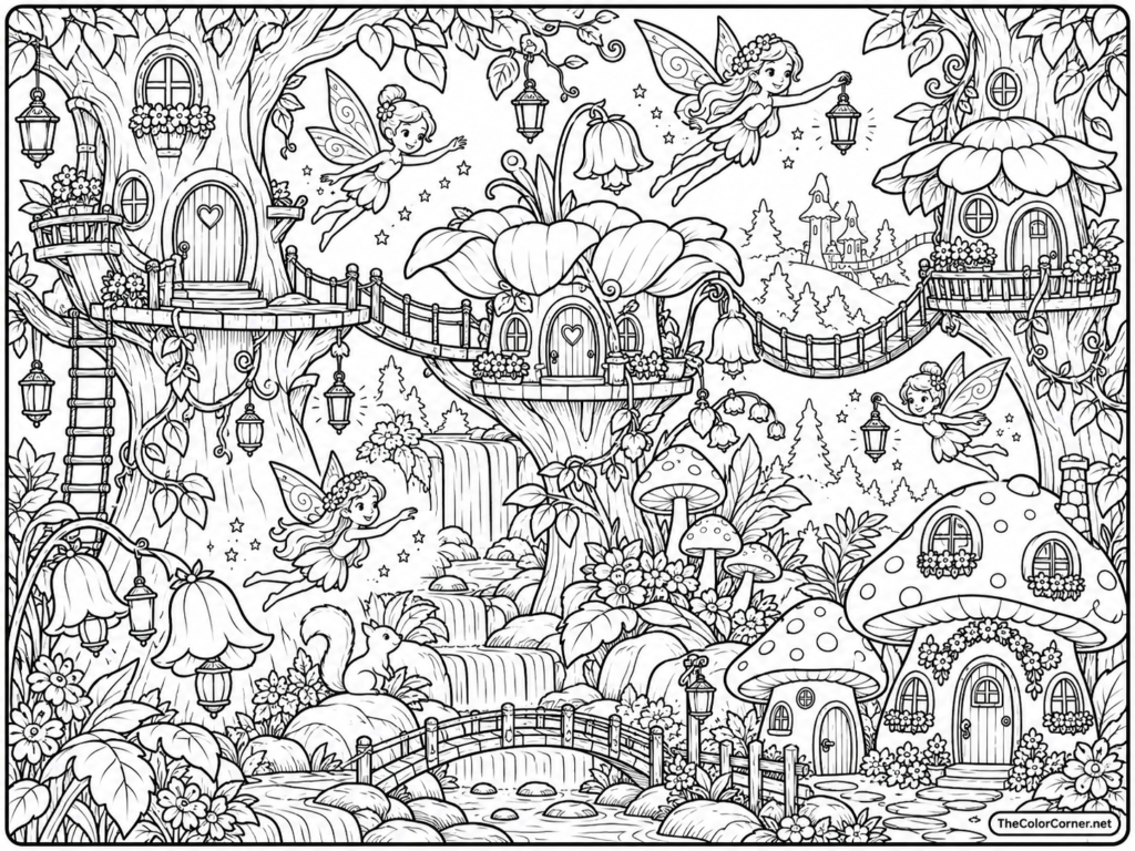 Pixie Hollow Village