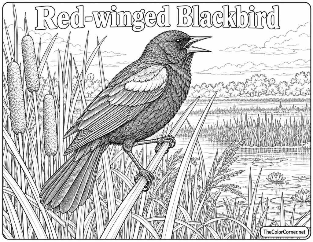 Red Winged Blackbird