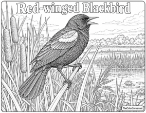 Red Winged Blackbird