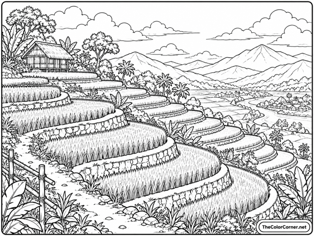 Rice Paddy Terraces