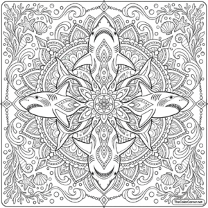 Shark Mandala