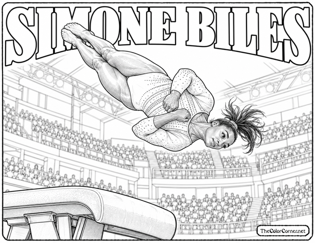 Simone Biles Vault