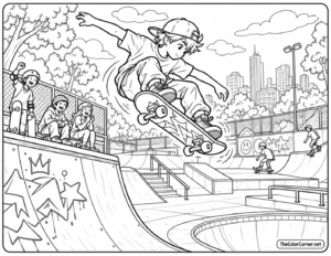 Skateboarding