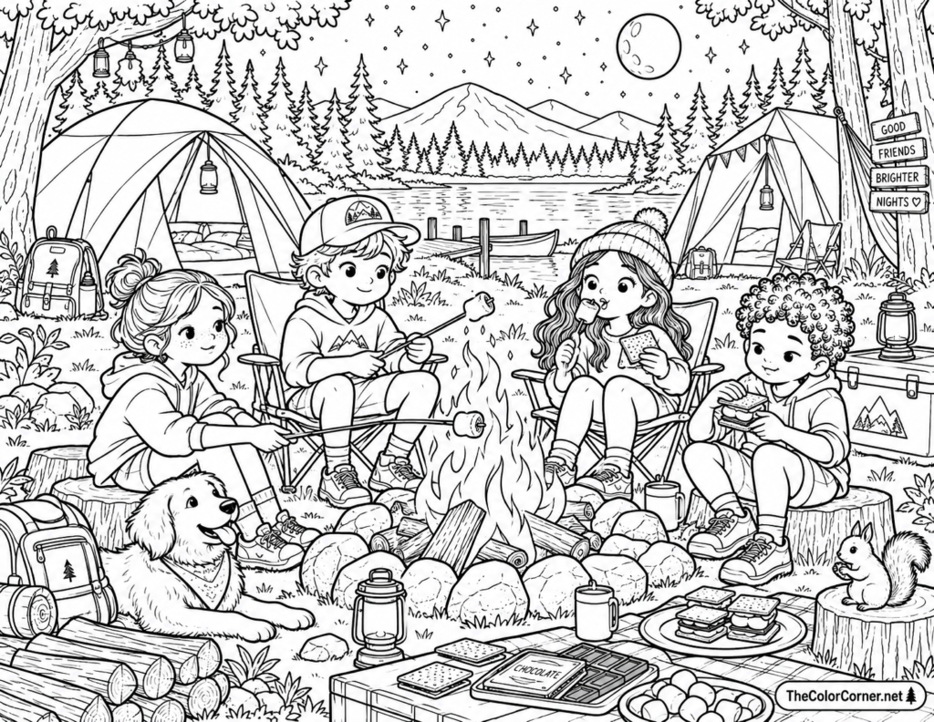 Smores Campfire