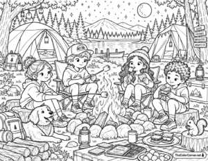 Smores Campfire