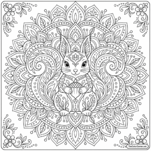 Squirrel Mandala