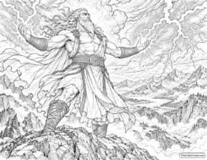 Storm Giant Lightning Mountaintop