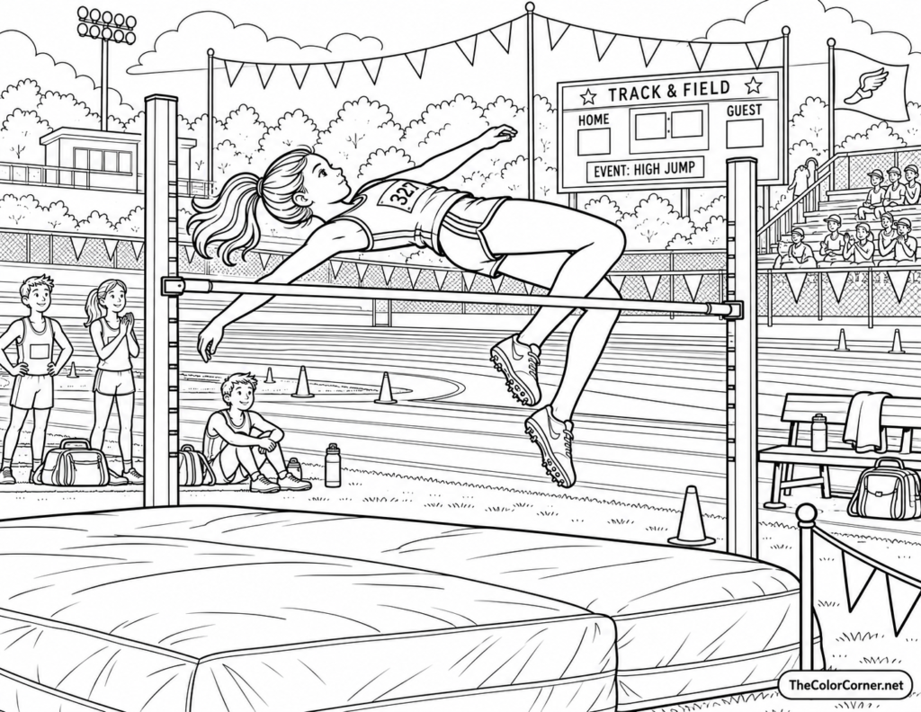 Track High Jump