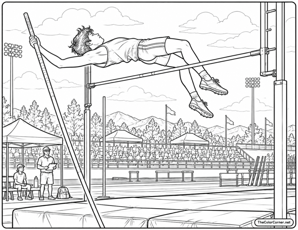 Track Pole Vault