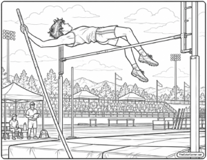Track Pole Vault