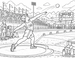Track Shot Put